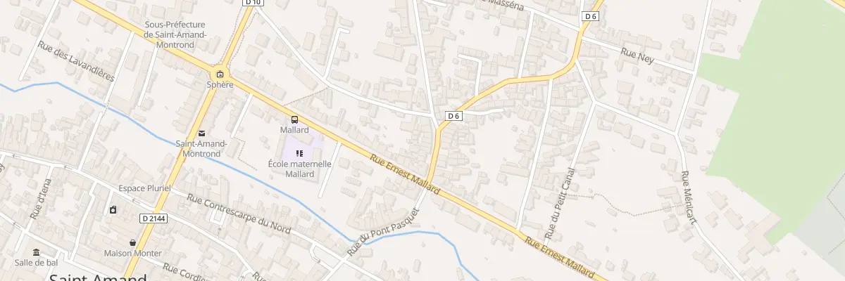 Plan du 11 Rue Emile Dumas à Saint-Amand-Montrond