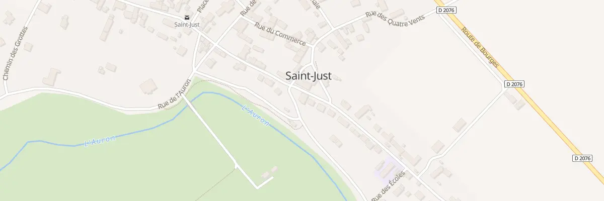 Plan du 12 Rue de l’Enfer à Saint-Just