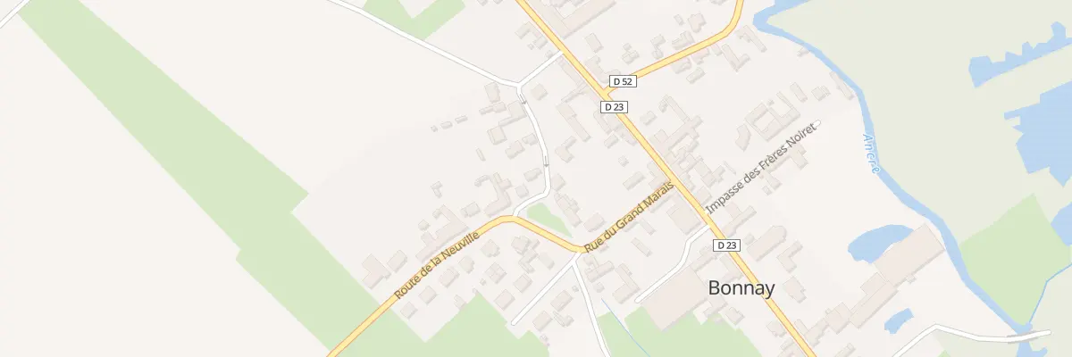 Plan du 14 Rue Hazard à Bonnay