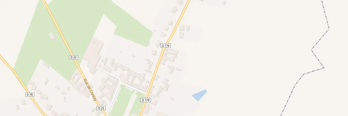 Plan du 100 Rue du Bourgville à Franvillers