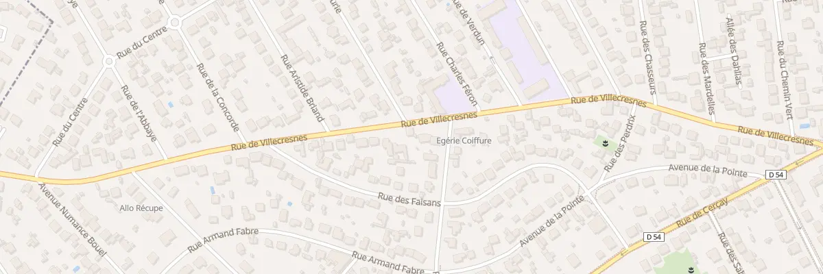 Plan du 34 Rue de Villecresnes à Brunoy
