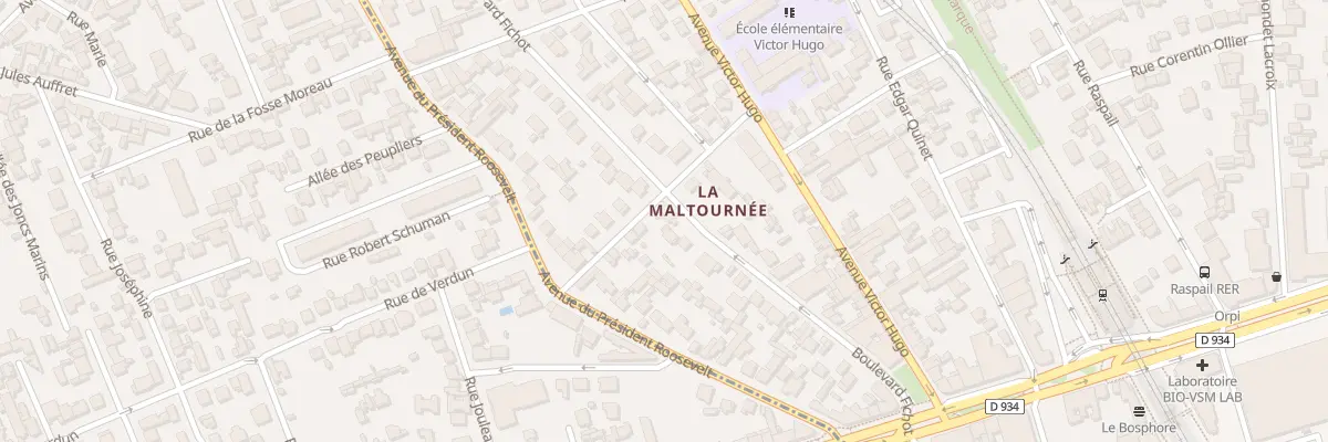 Plan du 43 Bd Fichot à Neuilly-Plaisance