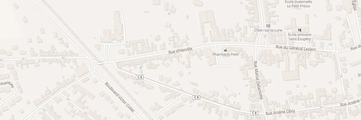 Plan du 11 Rue d’Herville à Villers-Bretonneux