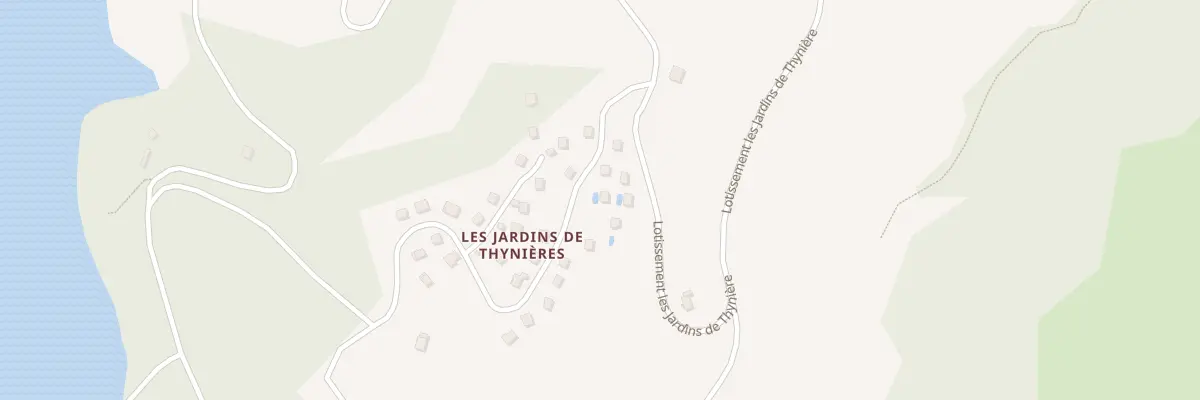 Plan du 6022 Lot Les Jardins de Thynieres à Beaulieu