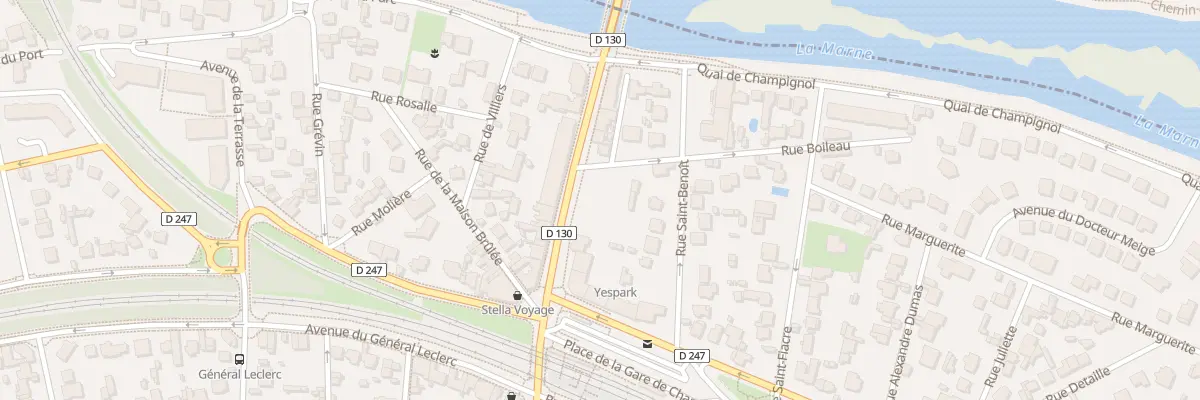 Plan du 122 Bd de Champigny à Saint-Maur-des-Fossés