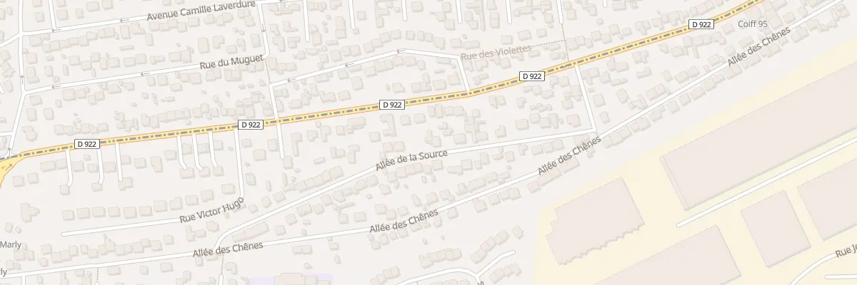 Plan du 23B All de la Source à Marly-la-Ville