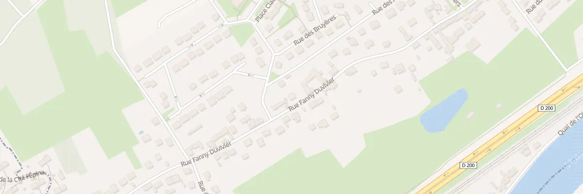 Plan du 72 Rue Fanny Duvivier à Rieux