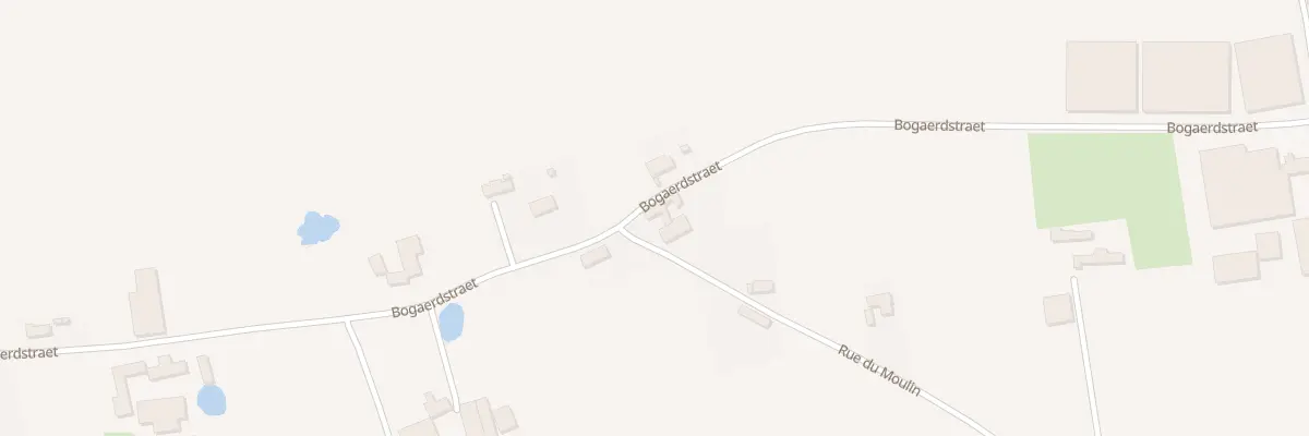 Plan du 493 Bogaerdstraet à Hondeghem