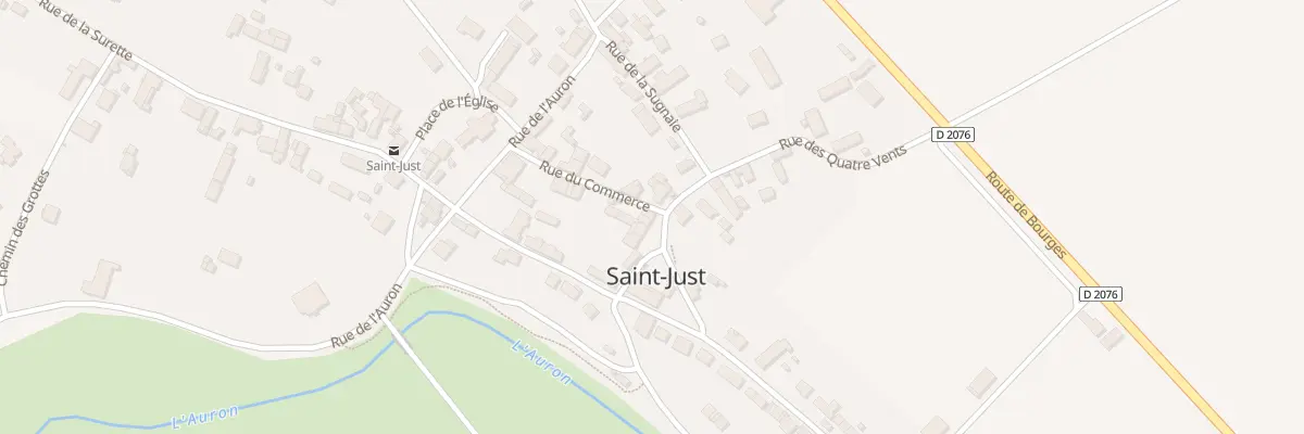Plan du 11 Pl de la Mairie à Saint-Just