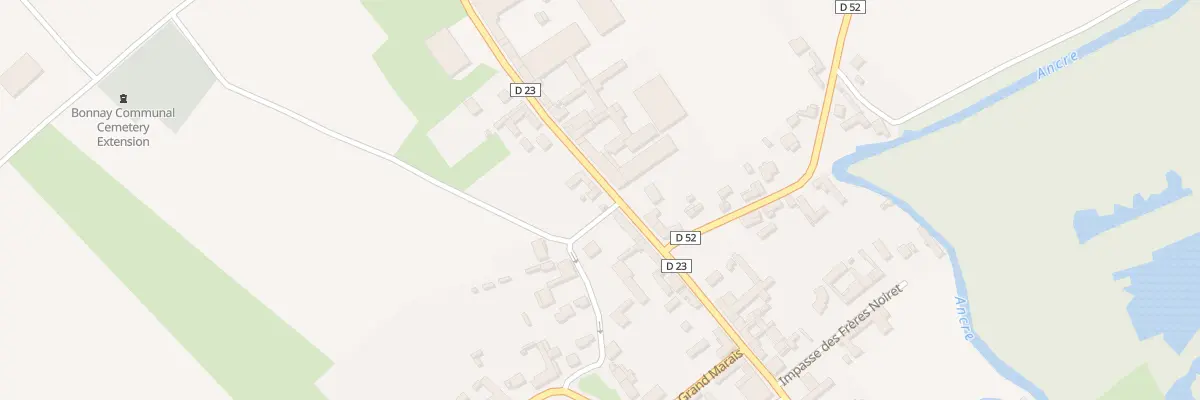 Plan du 53 Rue Grande Rue à Bonnay