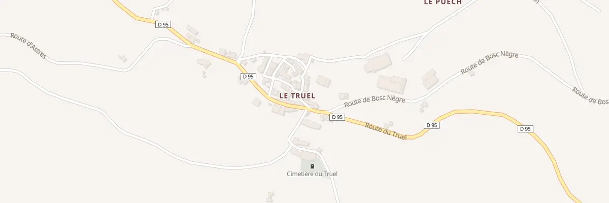 Plan du 5107 Le Truel à Curvalle