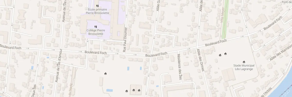 Plan du 66B All Guy Môquet au Perreux-sur-Marne