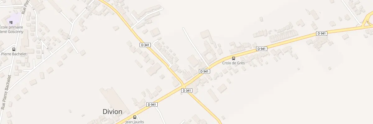 Plan du 9 Rue des Frères Caron à Divion