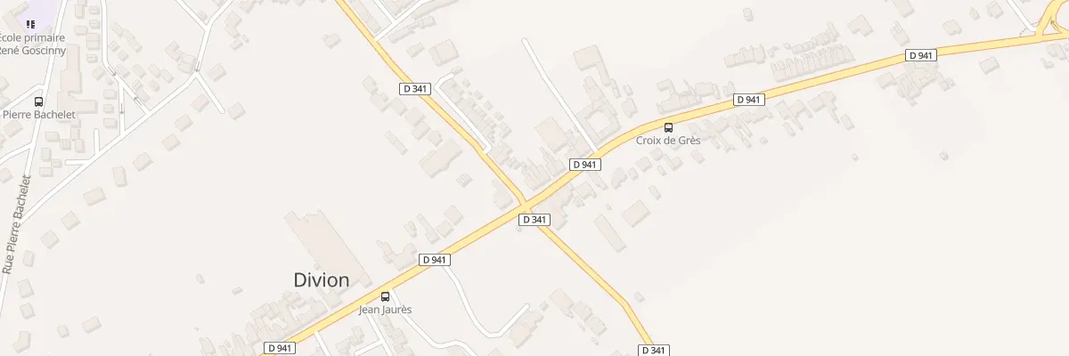 Plan du 3 Rue des Frères Caron à Divion