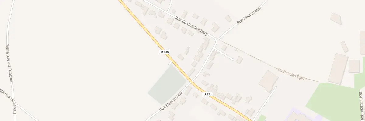 Plan du 5973 Rue du Crinchon à Morbecque