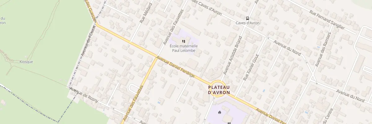 Plan du 11 Av Daniel Perdrigé à Neuilly-Plaisance