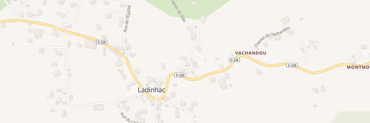 Plan du 5099 Le Bourg à Ladinhac