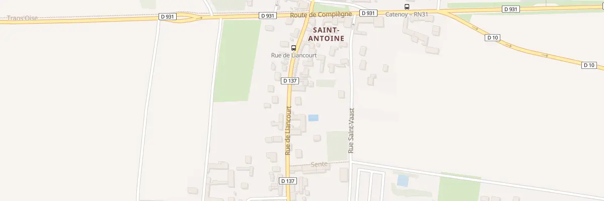 Plan du 15B Rte de Liancourt à Catenoy