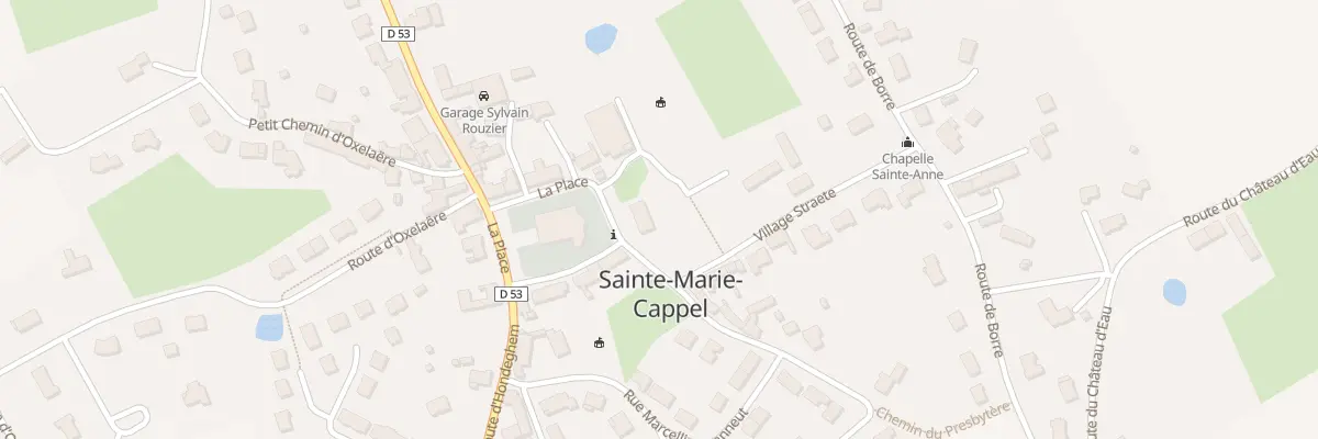 Plan du 1 Vc La Place à Sainte-Marie-Cappel