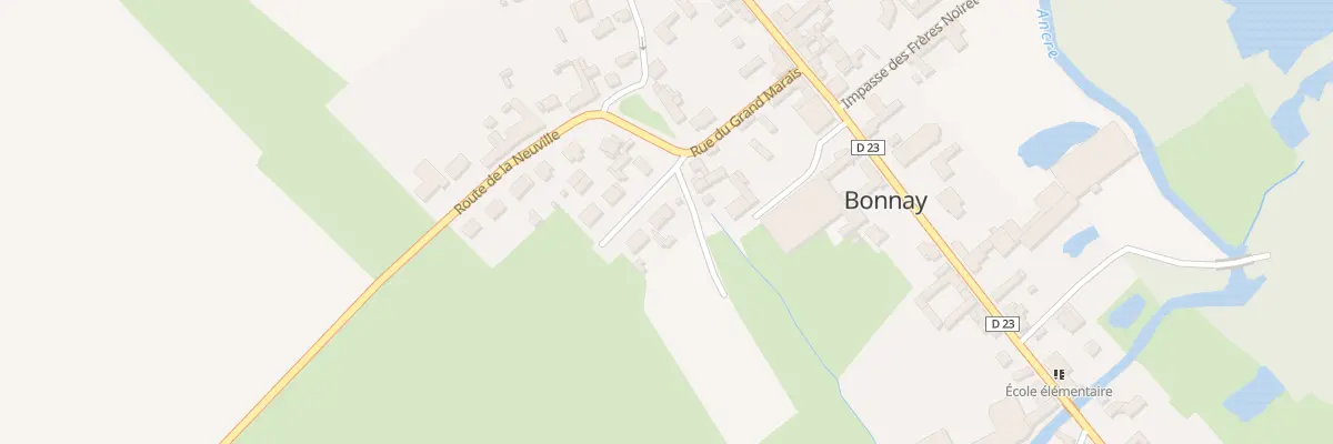 Plan du 5062E Rue Grande Rue à Bonnay