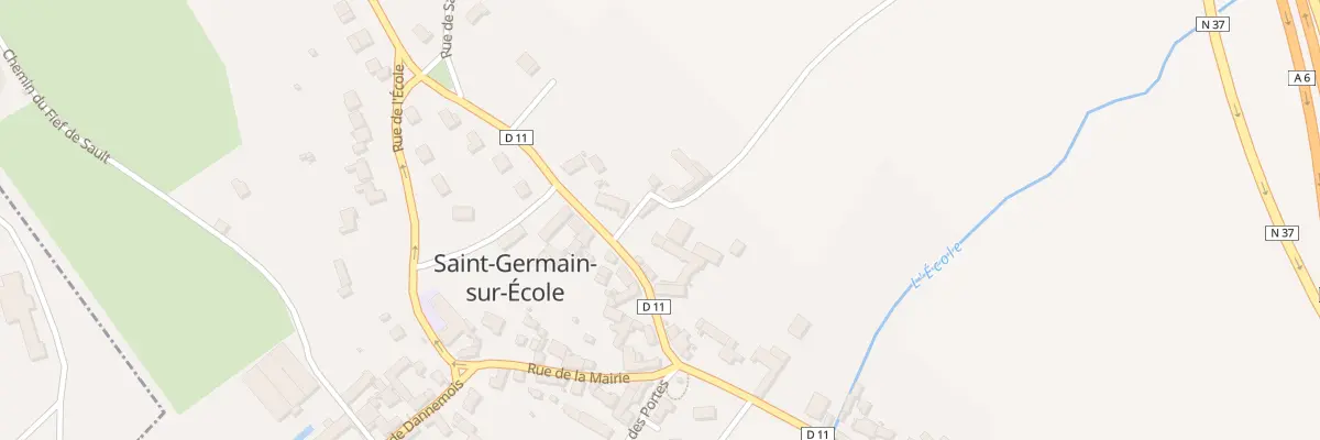 Plan du 2 Che des Vallées à Saint-Germain-sur-École