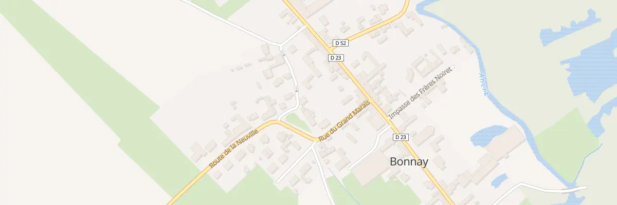 Plan du 6 Pl du Marronnier à Bonnay