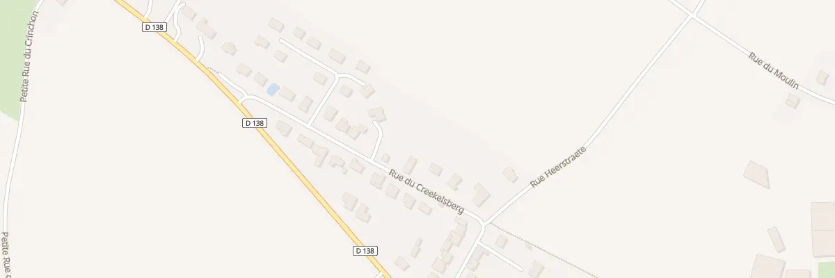Plan du 5326 Rue du Creekelsberg à Morbecque