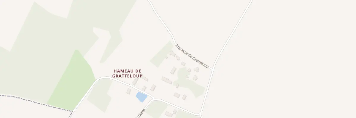 Plan du 4 Gratteloup à Lorcy