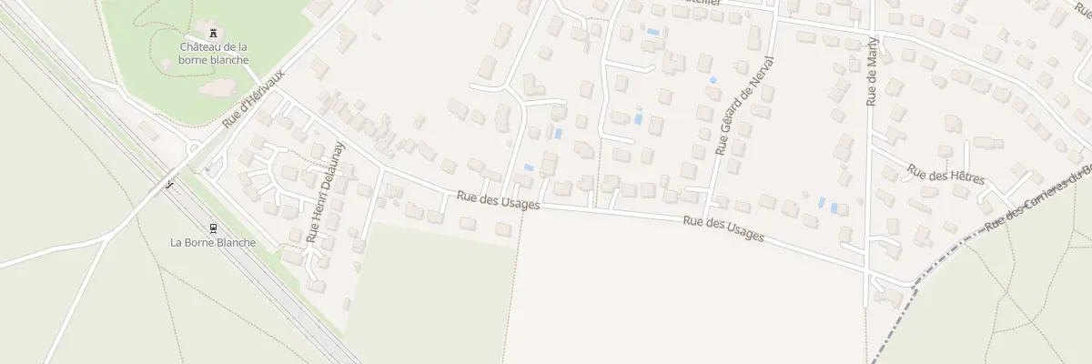 Plan du 31 Rue des Usages à Orry-la-Ville