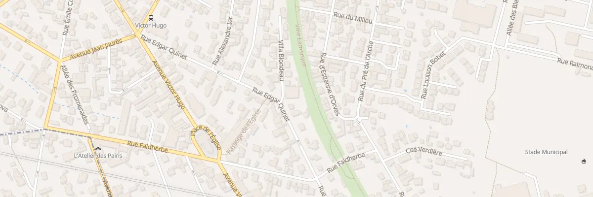 Plan du 82 Rue Edgar Quinet à Neuilly-Plaisance