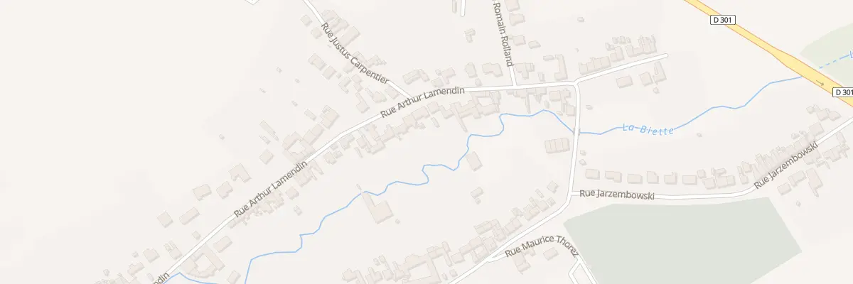 Plan du 46 Rue Arthur Lamendin à Divion