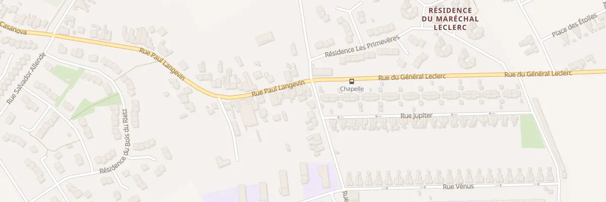 Plan du 3 Rue Paul Langevin à Divion