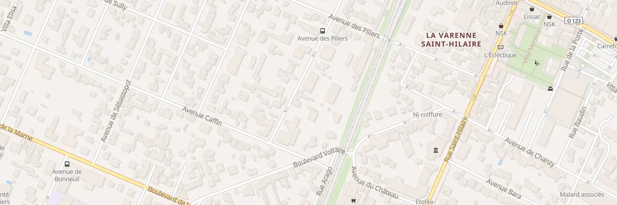 Plan du 29 Av Michelet à Saint-Maur-des-Fossés