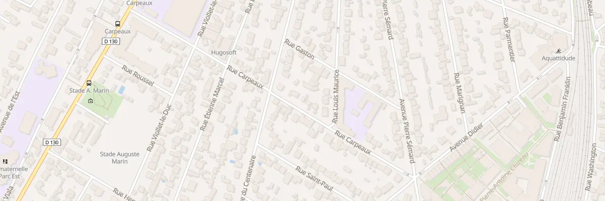 Plan du 23B Rue Carpeaux à Saint-Maur-des-Fossés