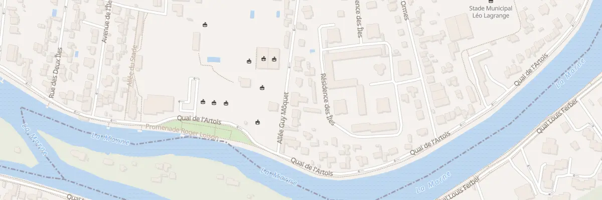 Plan du 61 All Guy Môquet au Perreux-sur-Marne