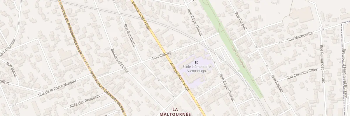 Plan du 38B Av Victor Hugo à Neuilly-Plaisance