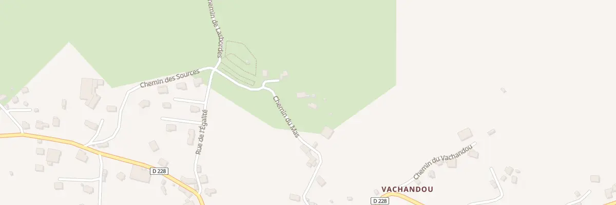 Plan du 5097 Le Bourg à Ladinhac