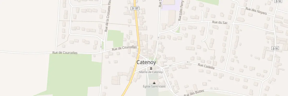 Plan du 49B Rte de Liancourt à Catenoy