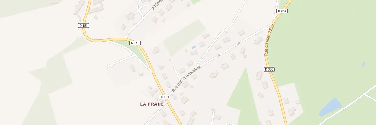 Plan du 5 Rue des Colombes à Chambérat