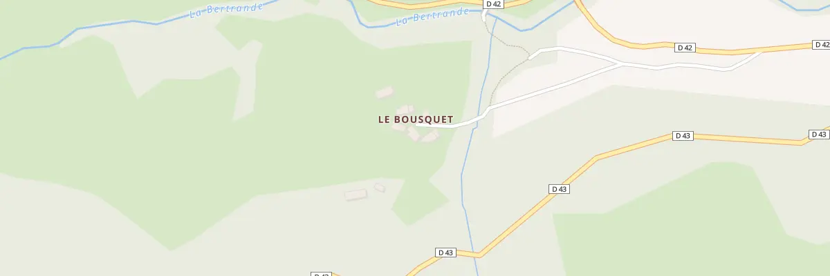 Plan du 5126 Le Bousquet à Saint-Projet-de-Salers