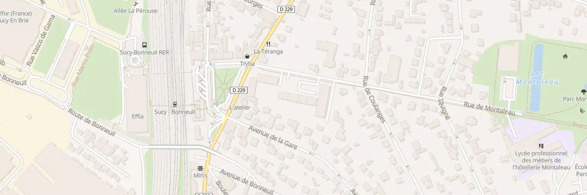 Plan du 4B Rue de Montaleau à Sucy-en-Brie
