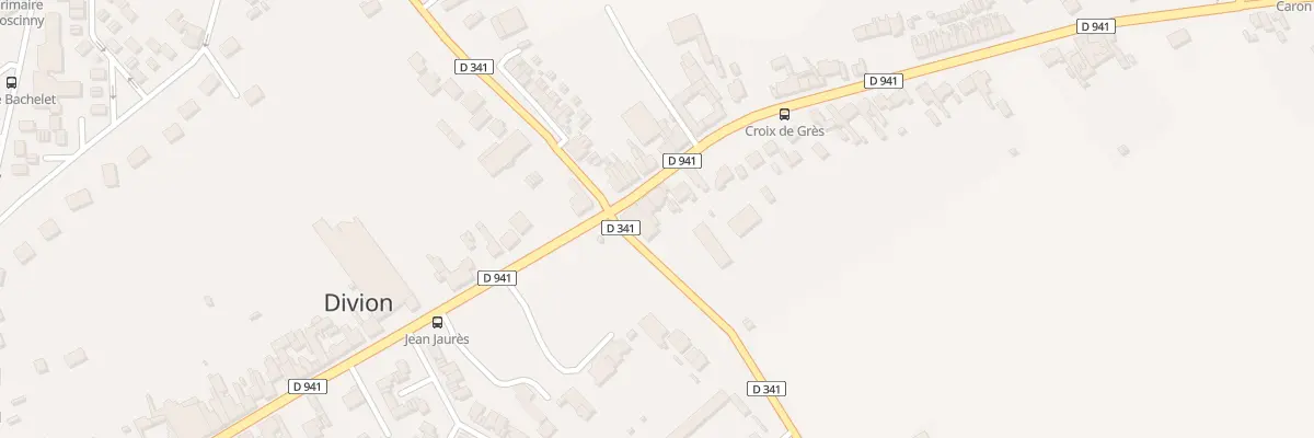 Plan du 4 Rue des Frères Caron à Divion