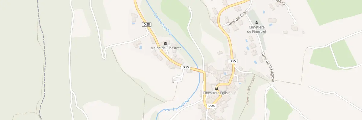 Plan du 22A Village à Finestret
