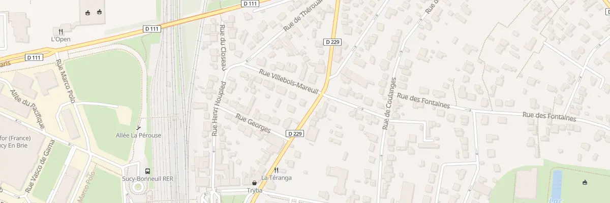 Plan du 15 Rue de Champigny à Sucy-en-Brie