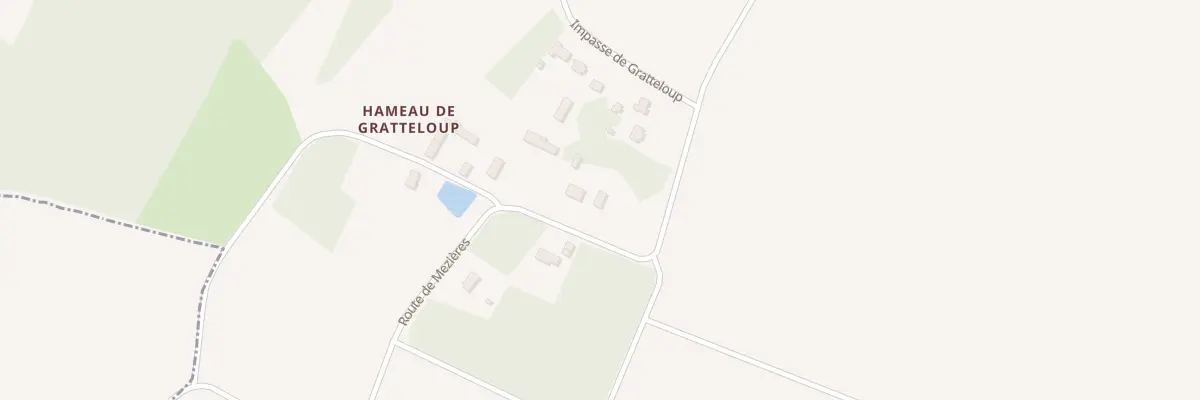 Plan du 18 Gratteloup à Lorcy
