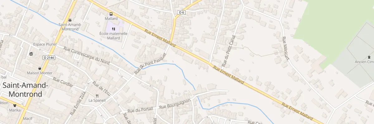Plan du 32 Rue Ernest Mallard à Saint-Amand-Montrond