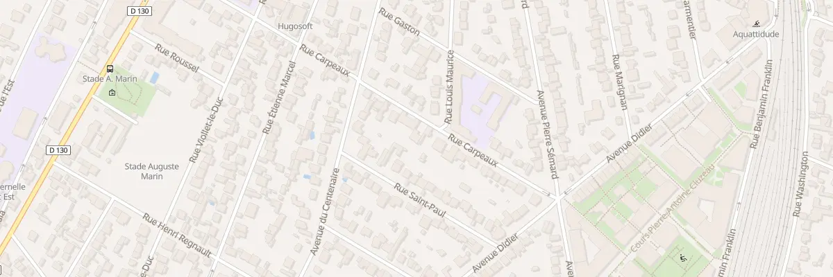 Plan du 34B Rue Carpeaux à Saint-Maur-des-Fossés