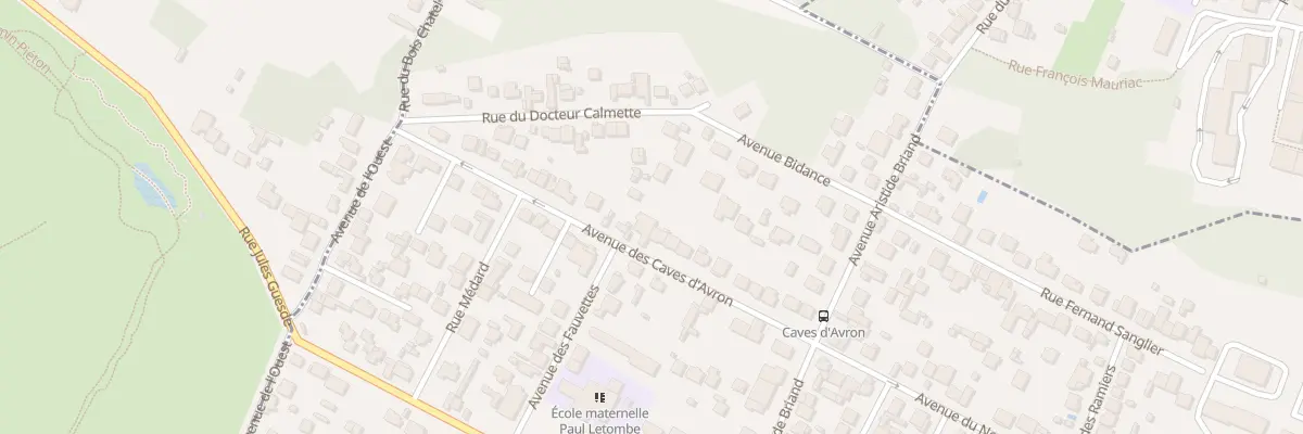 Plan du 17 Av des Caves d’Avron à Neuilly-Plaisance
