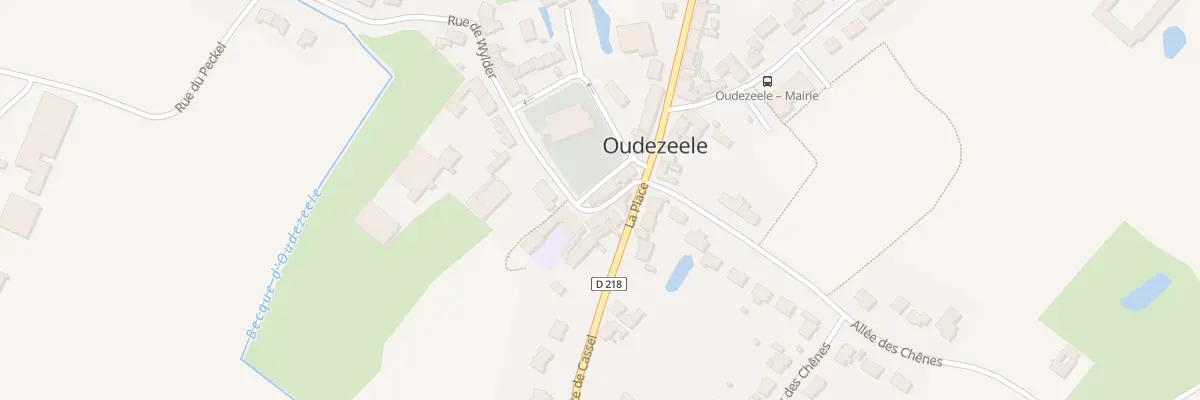 Plan du 18A Rue de Wylder à Oudezeele