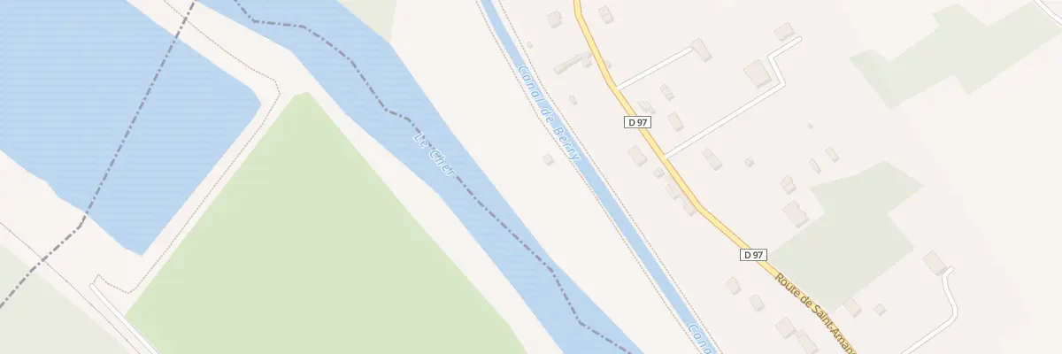 Plan du 175 Cimetiére des Anes à Drevant